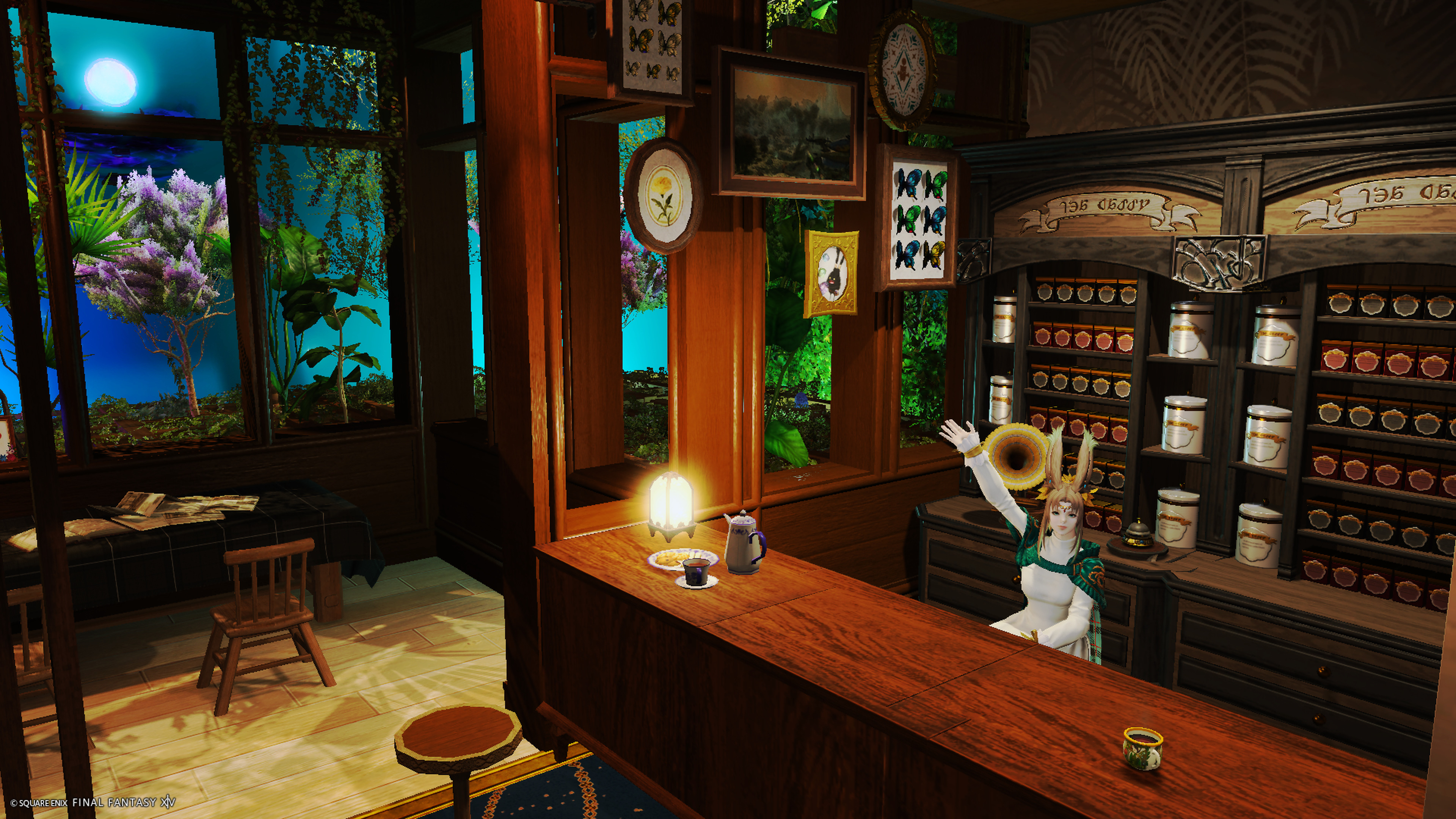 カフェでかうさぎ