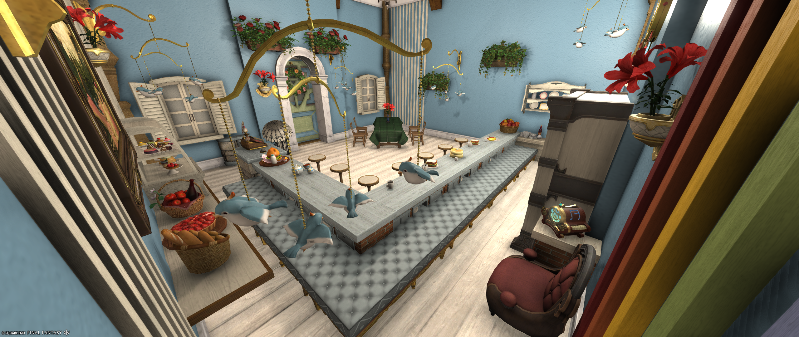 空と緑のカフェ「はぴすか」